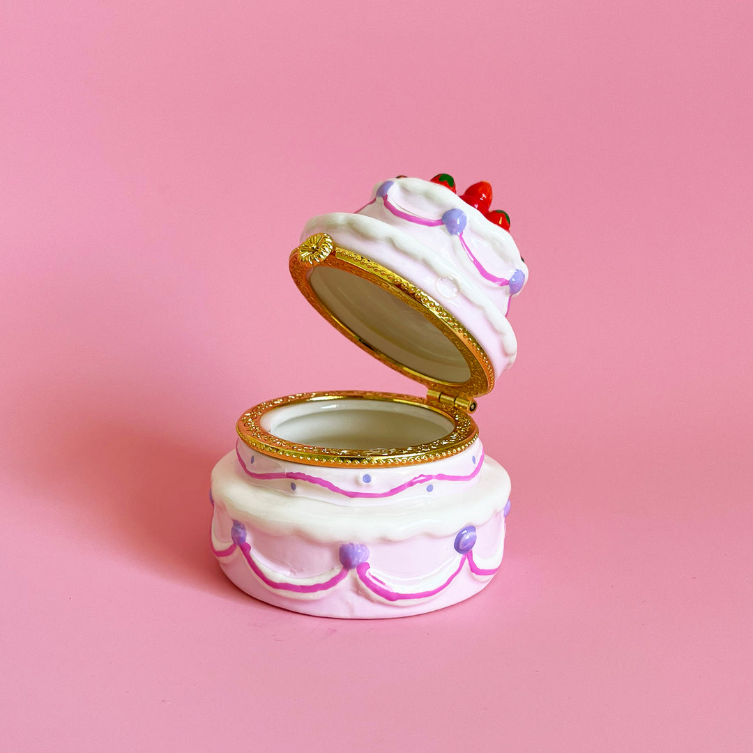 Strawberry Cake Trinket Box