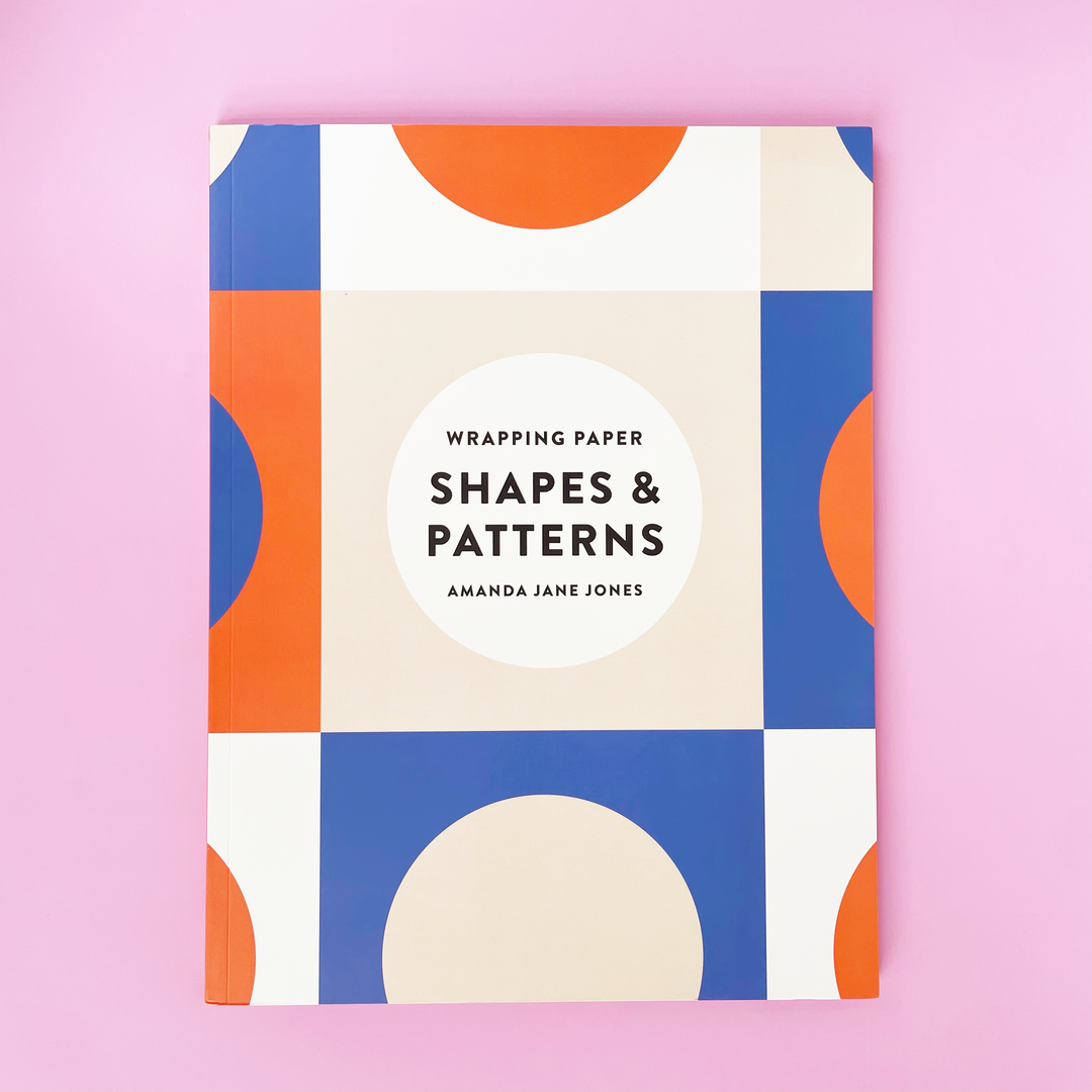 Shapes & Patterns Wrapping Paper Book
