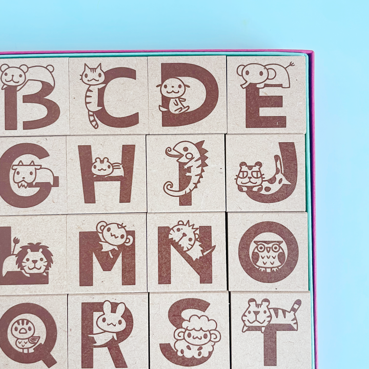 Animal Alphabet Stamps
