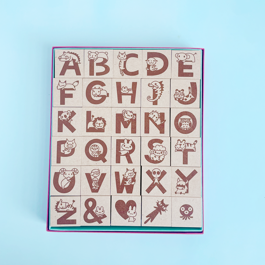 Animal Alphabet Stamps