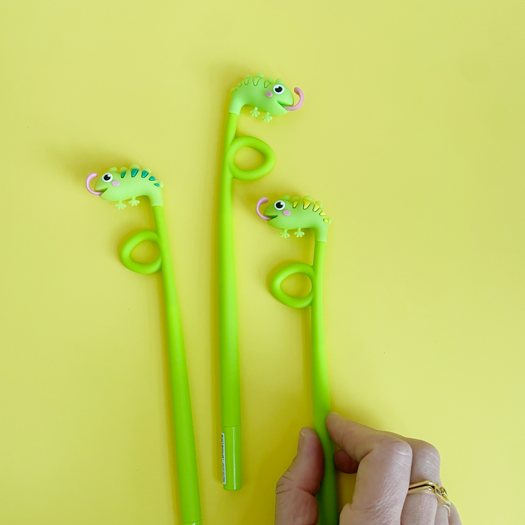 Wiggle Chameleon Gel Pen