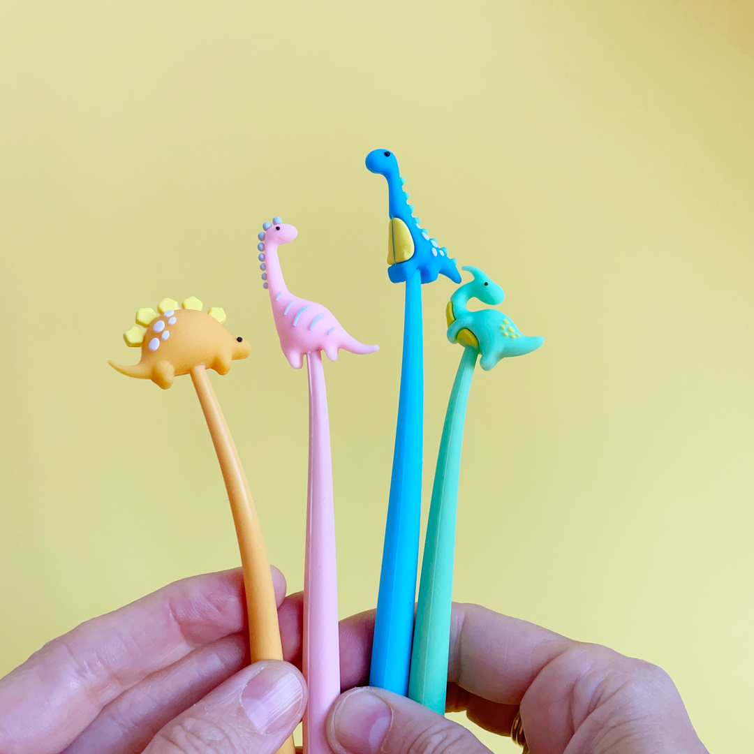 Wiggle Dino Gel Pen