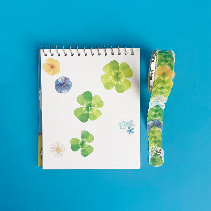 Clover Washi Sticker Roll