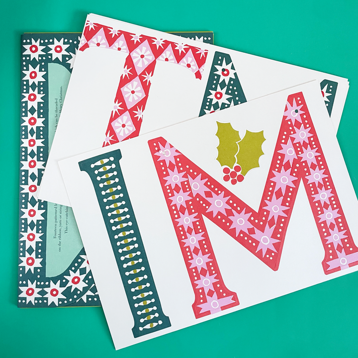 Merry Christmas Paper Garland Kit