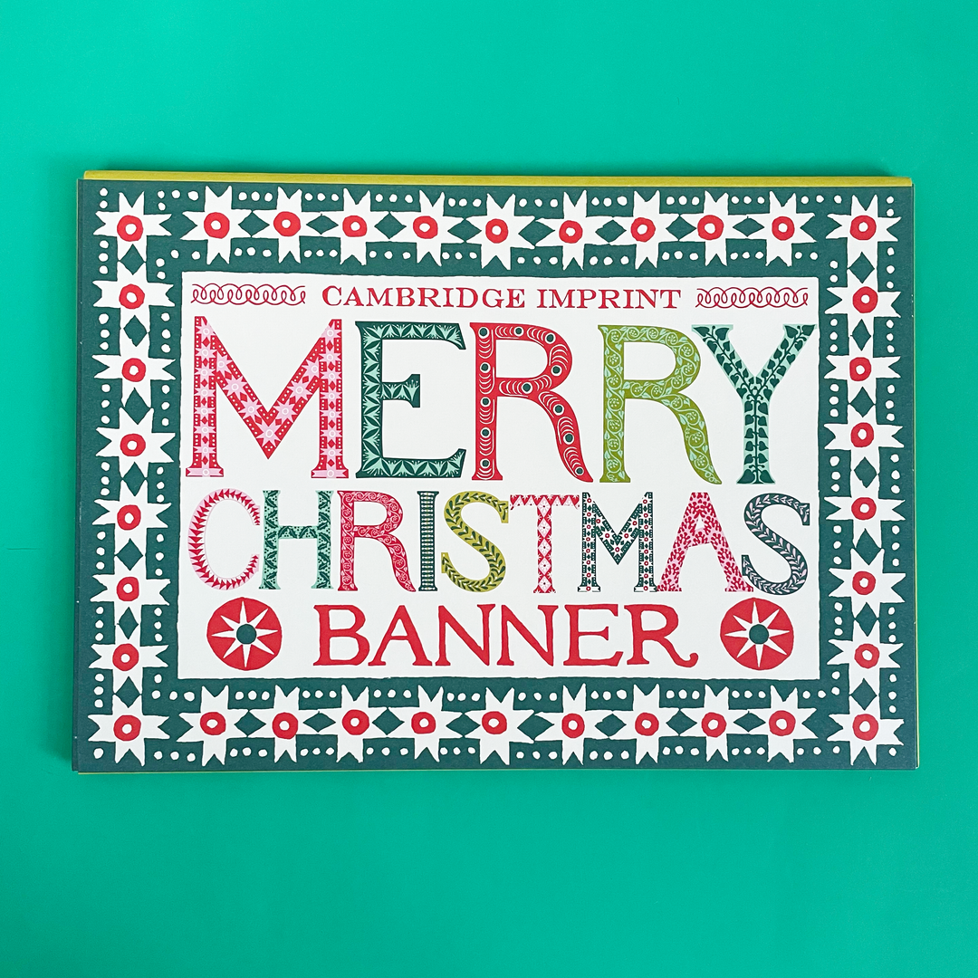 Merry Christmas Paper Garland Kit