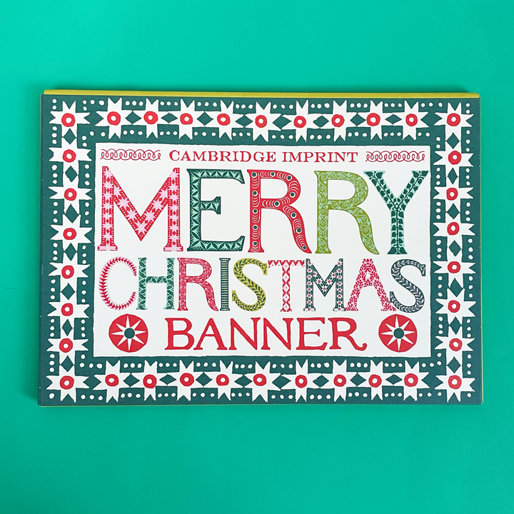 Merry Christmas Paper Garland Kit