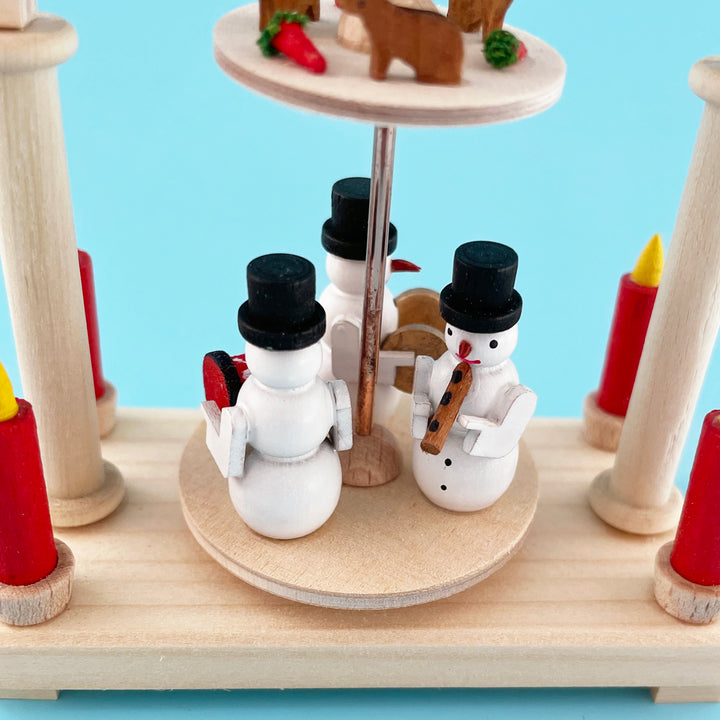 Snowman Band Mini Tiered Pyramid