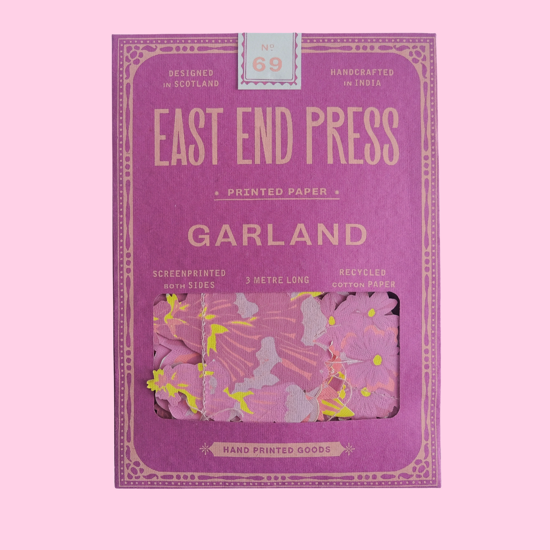 Spring Garden Sewn Garland