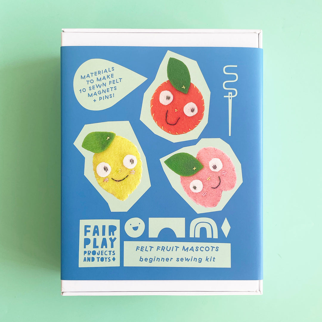 Felt Fruit Mascots Sewing Kit