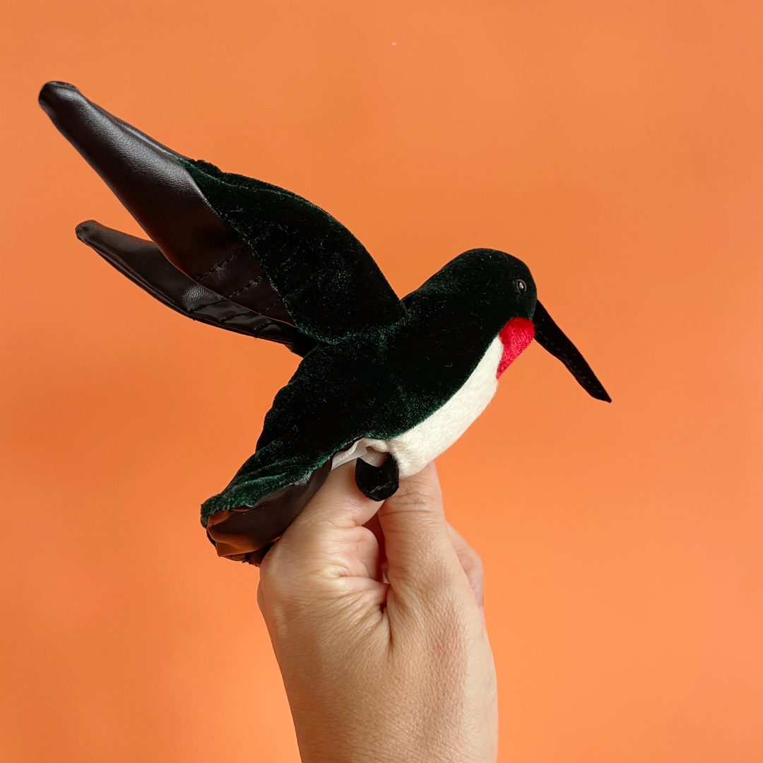 Hummingbird Finger Puppet