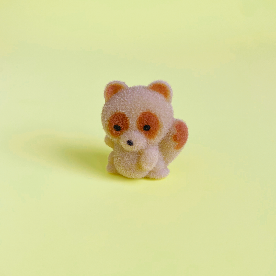 Tiny Flocked Fox