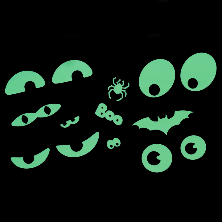 Spooky Glow in the Dark Wall Stickers