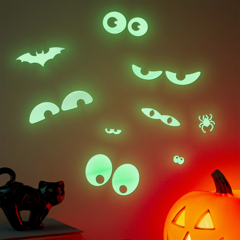 Spooky Glow in the Dark Wall Stickers