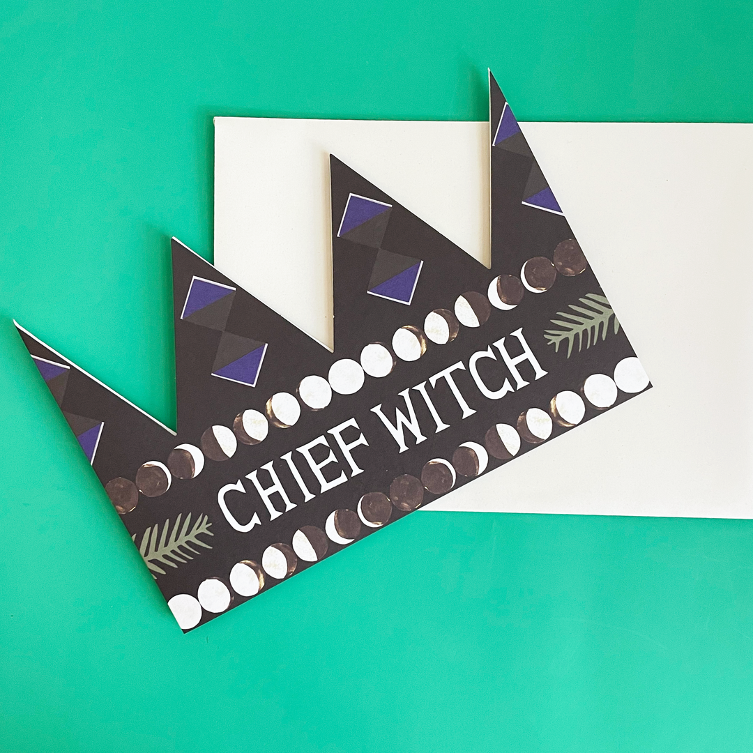 Chief Witch Crown Card