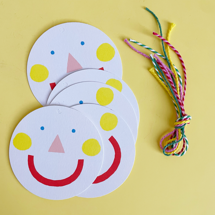 Smiley Face Gift Tags