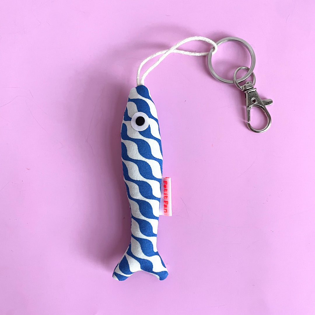 Sardine Lucky Charm Key Chain