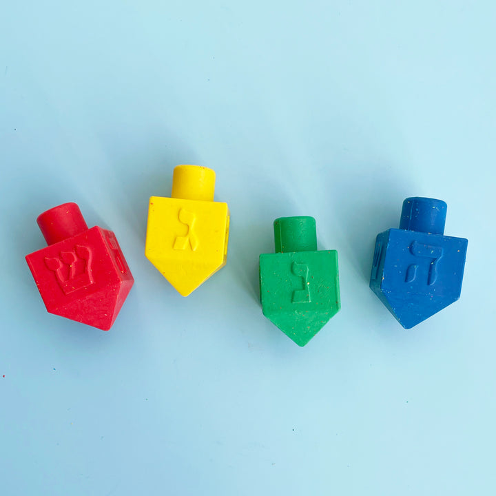 Dreidel Crayons