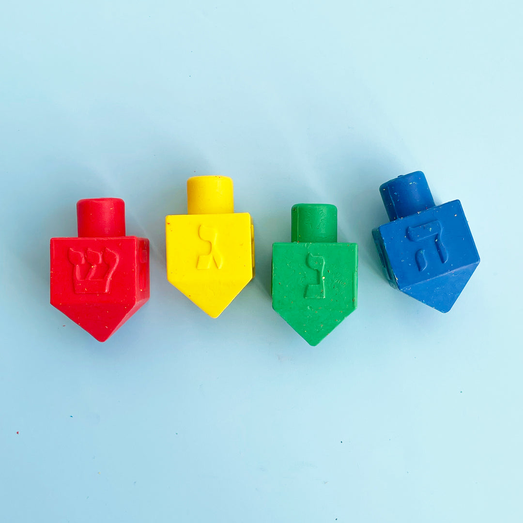 Dreidel Crayons