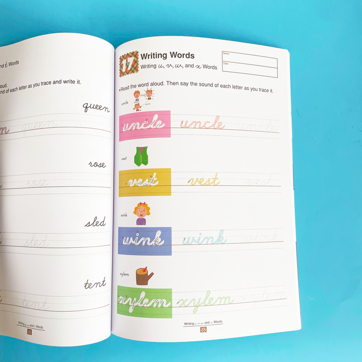 My Book of Cursive Writing Words