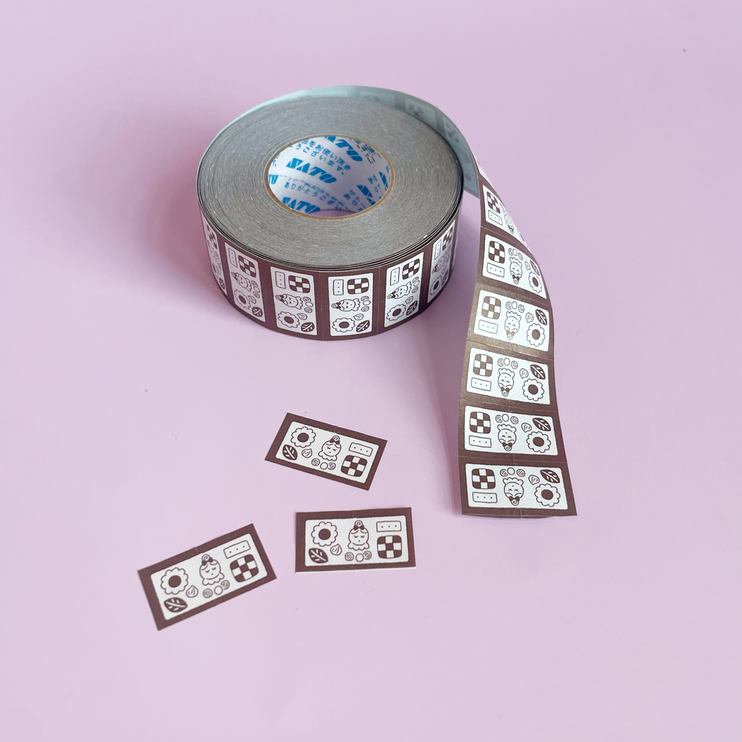 Roll of Label Stickers