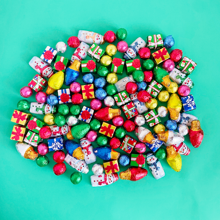 Foil Wrapped Christmas Chocolates