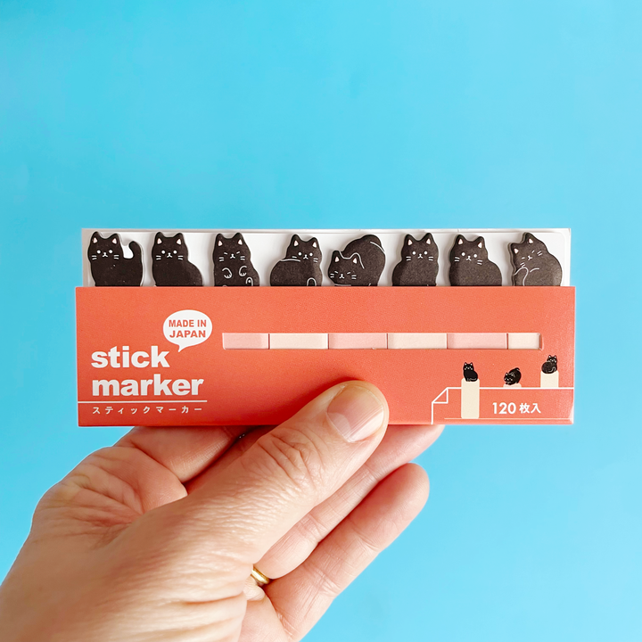 Set of Cat Sticky Tab Notes