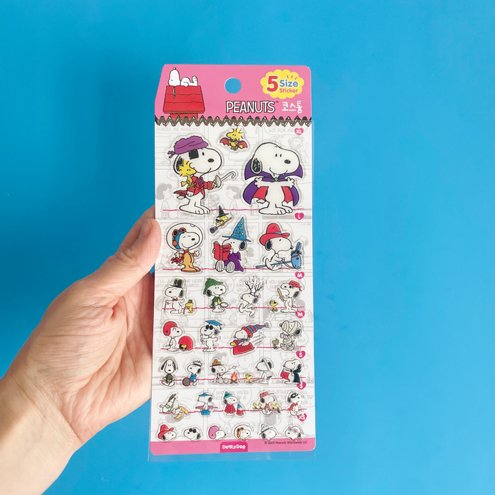 Peanuts Friends Jelly Coating Stickers