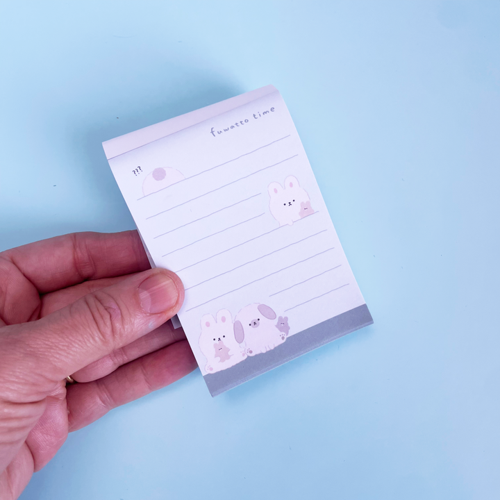 Mini Rabbit  Memo Pad