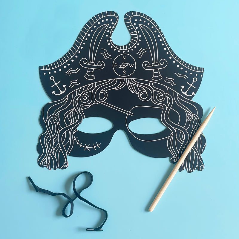 Scratch Paper Masks