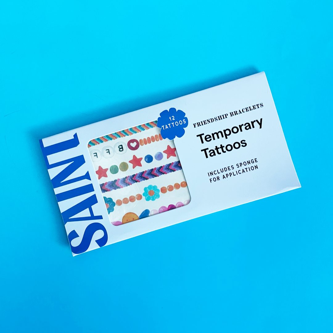 Friendship Bracelets Temporary Tattoos