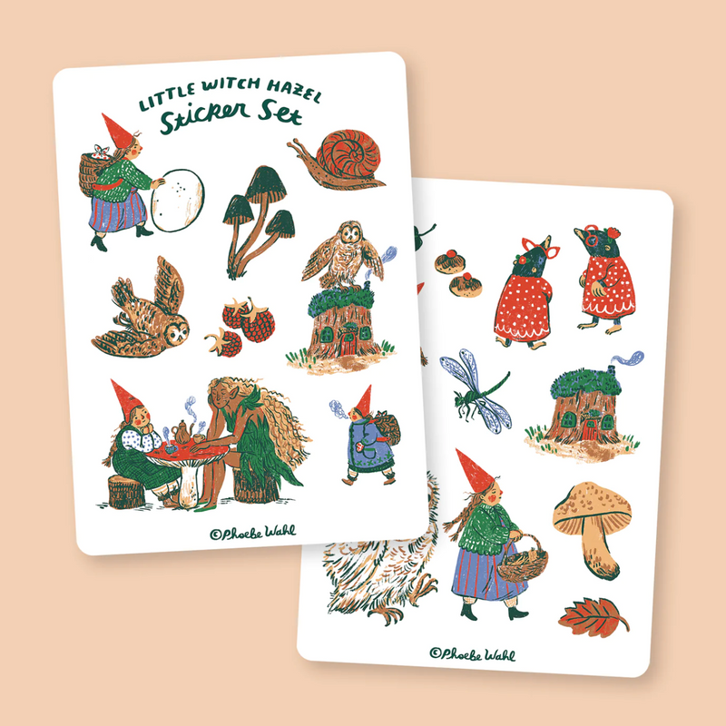 Little Witch Hazel Stickers
