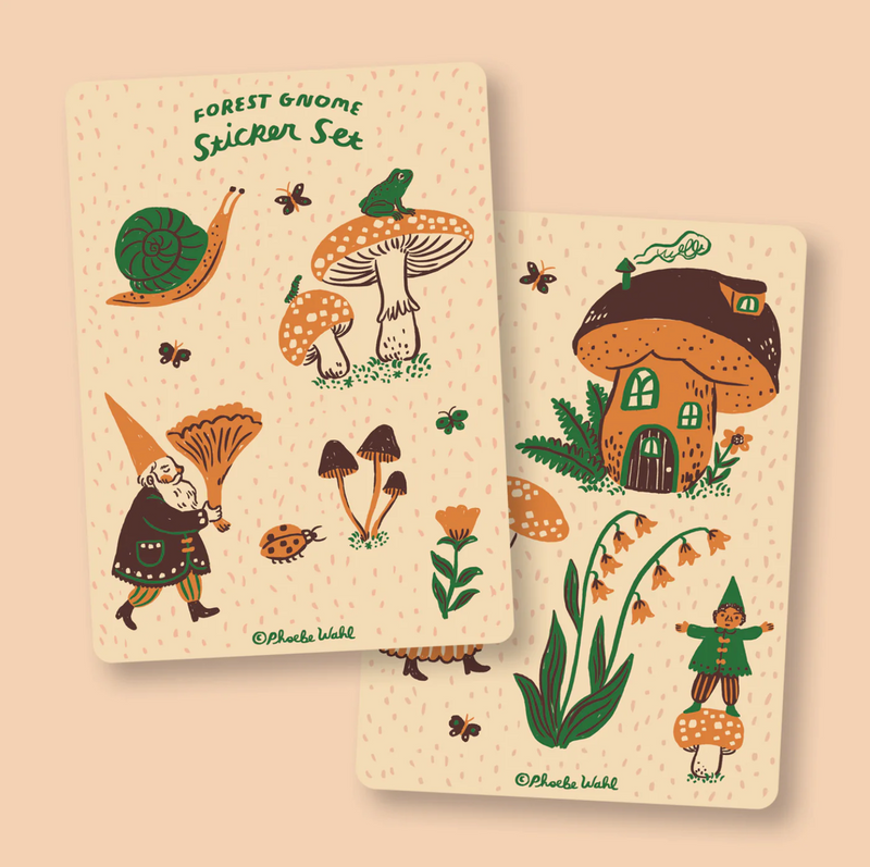 Forest Gnome Stickers