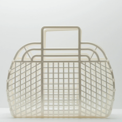 Large Retro Jelly Basket