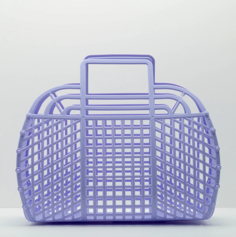 Large Retro Jelly Basket