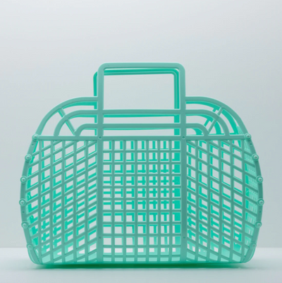 Large Retro Jelly Basket