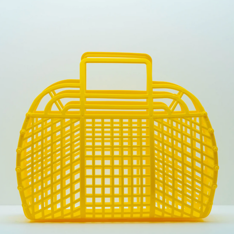 Large Retro Jelly Basket