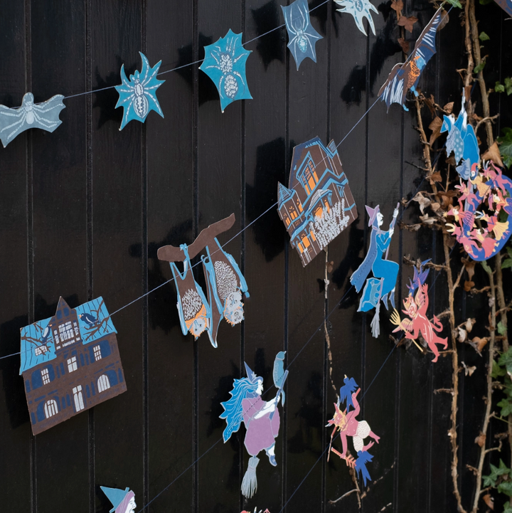 Haunted House Sewn Garland