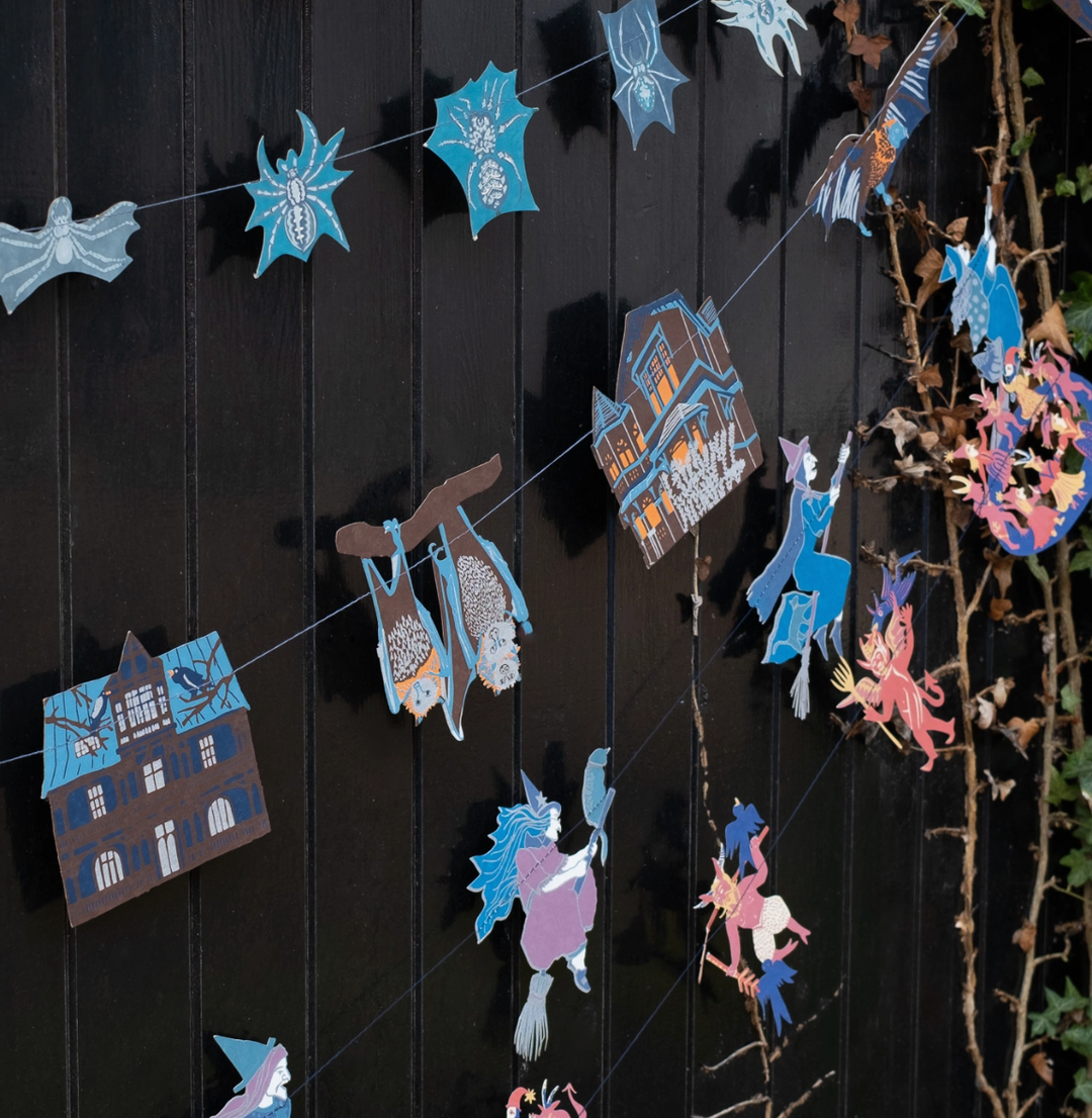 Creeping Spider Sewn Garland