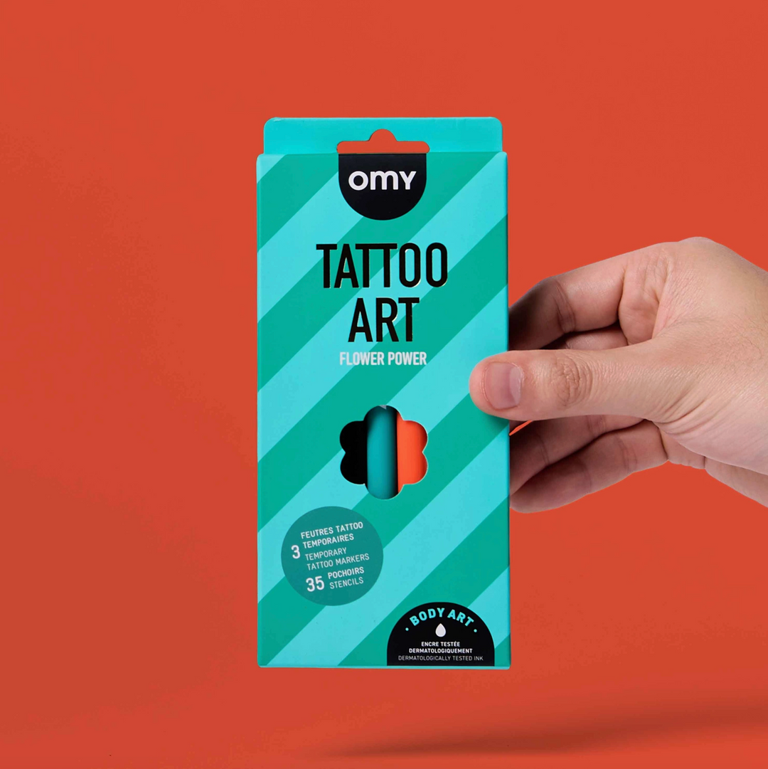 Flower Tattoo Art Kit