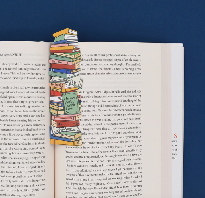 Stack of Books Bookmark
