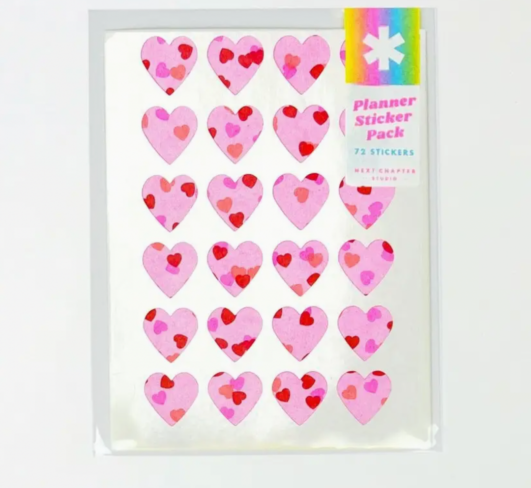 Confetti Heart Washi Stickers