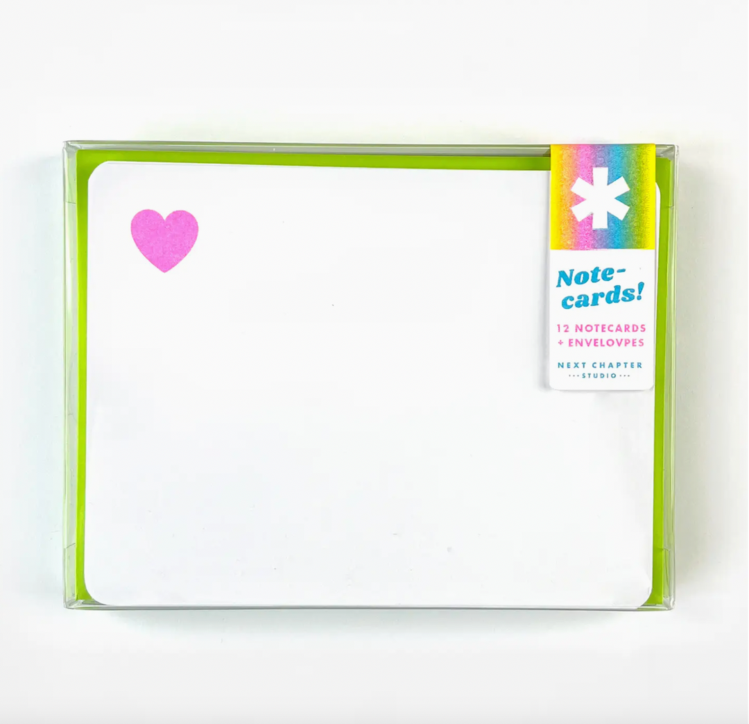 Riso Heart Notecard Set