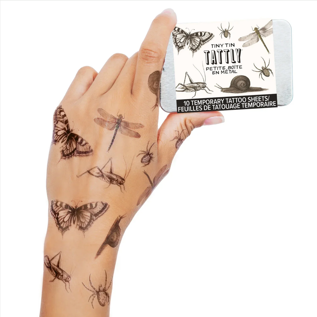 Insects Tattoo Tin