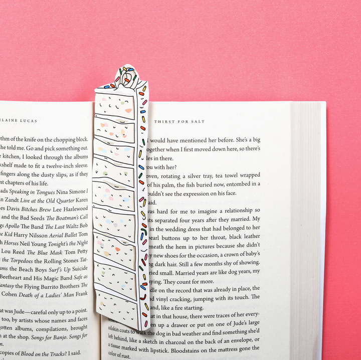 Sprinkle Cake Bookmark