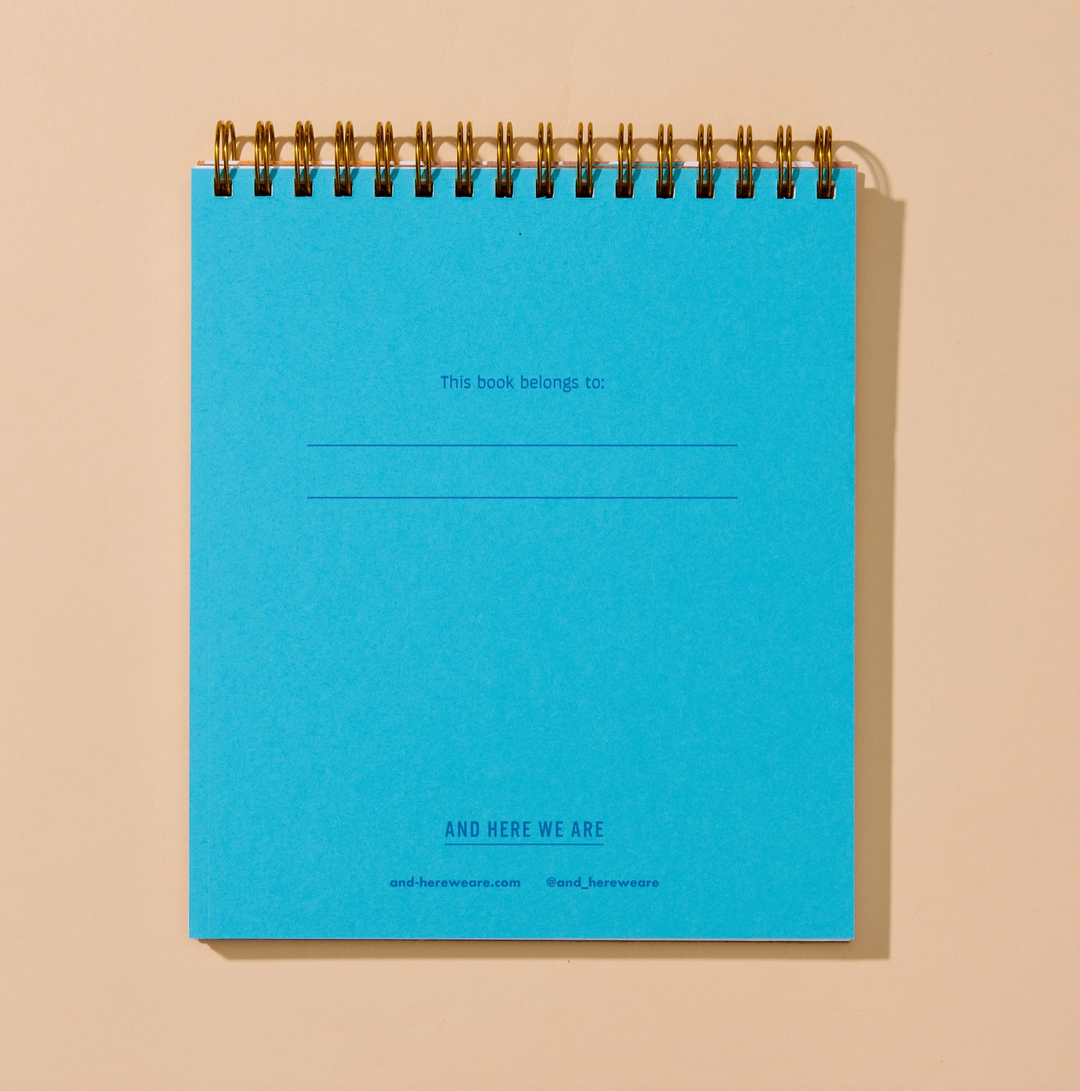 Pretzel Letterpress Doodle Book