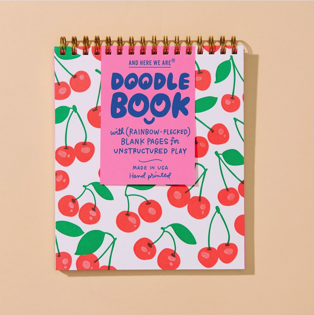 Cherries Letterpress Doodle Book