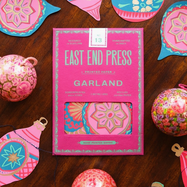 Baubles Sewn Garland