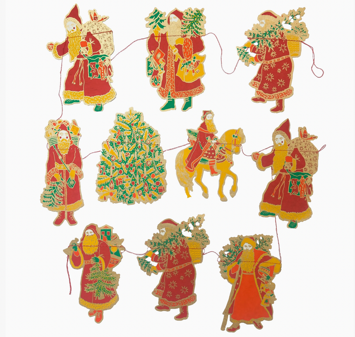 Saint Nicholas Sewn Garland