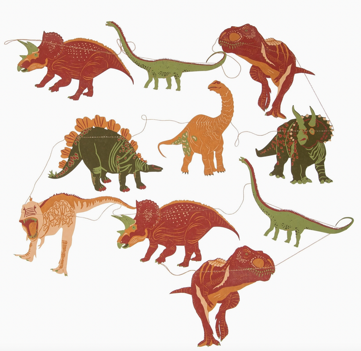 Dinosaurs Sewn Garland