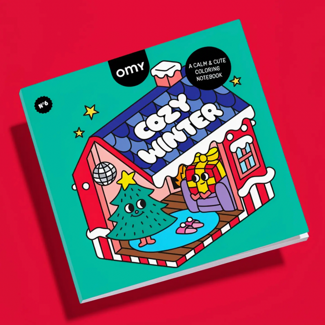 Cozy Art Christmas Coloring Book